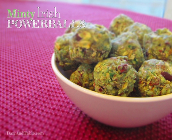 Barr & Table Minty Irish Powerballs Cashew Butter Perfect Fit Protein
